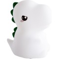 Dětská stolní LED lampa Dino bílá
