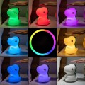 Dětská stolní LED lampa Dino bílá