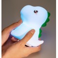 Dětská stolní LED lampa Dino bílá