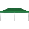 Zahradní párty stan 3x6m 3 stěny - zelený