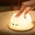 Dětská stolní LED lampa Kitty bílá