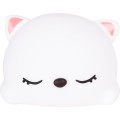 Dětská stolní LED lampa Kitty bílá