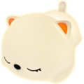 Dětská stolní LED lampa Kitty bílá