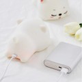 Dětská stolní LED lampa Kitty bílá