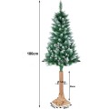 Umělý vánoční stromek na kmeni Noela 180 cm zelený