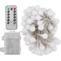 Vánoční LED světelný řetěz BUBBLE teplá bílá