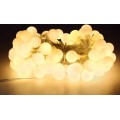 Vánoční LED světelný řetěz BUBBLE teplá bílá