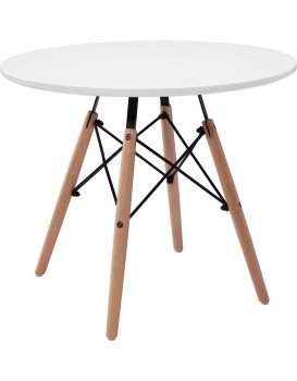 Konferenční stolek Paris 60 cm bílý