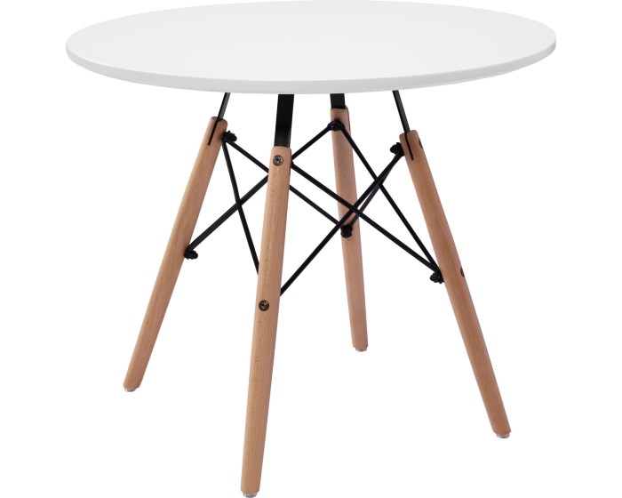 Konferenční stolek Paris 60 cm bílý