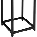 Květinový stojan Loft Arben 40 cm černý/dub Craft