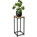 Květinový stojan Loft Arben 60 cm černý/dub Craft