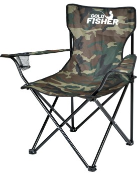 Skládací rybářská židle camo