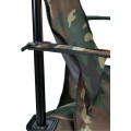 Skládací rybářská židle camo
