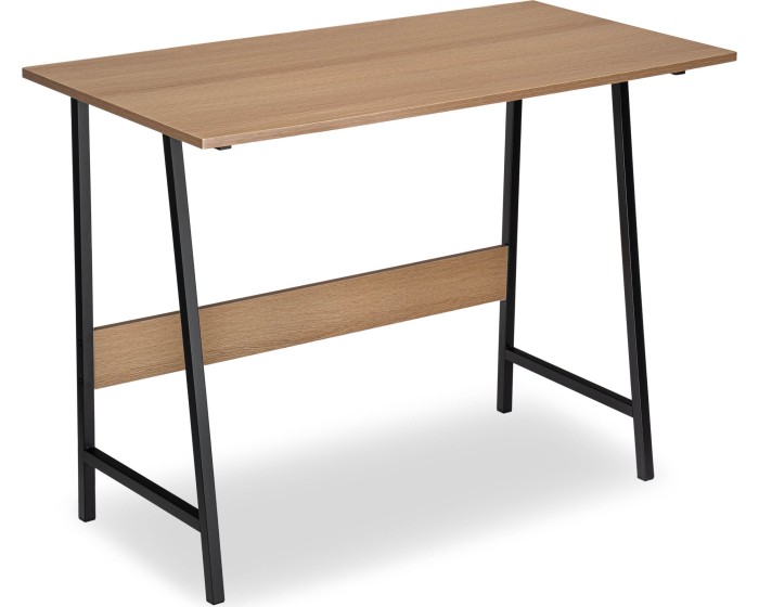 Loftový psací stůl SKAGEN dub moderní