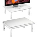 Kovový stojan na monitor Muling bílý