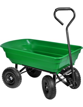Zahradní sklápěcí vozík GARTEN zelený