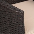 Zahradní lavice z technoratanu CORDOBA hnědá