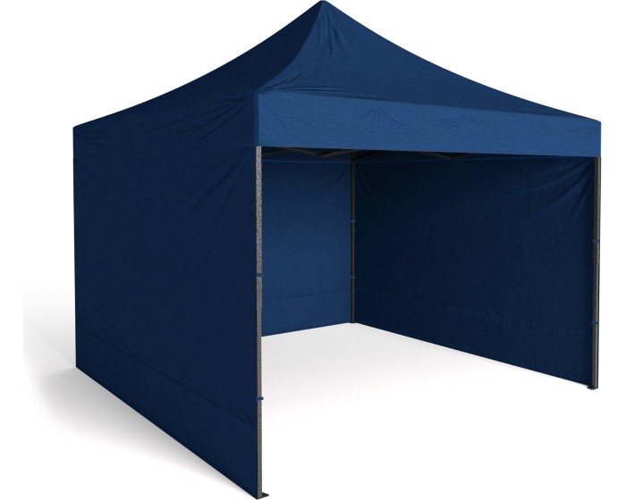 Zahradní párty stan 3x3m 3 stěny - modrý