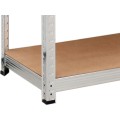 Dílenský regál IRONHOLD 174x80 cm stříbrný