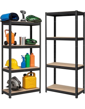 Dílenský regál IRONHOLD 174x80 cm černý