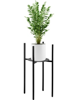 Stojan na květiny Torre 60 cm černý