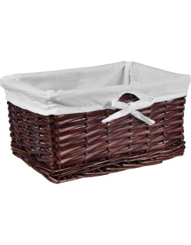 Proutěný košík 30x20x15 - hnědý