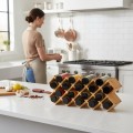 Bambusový stojan na koření KOCHEN 18 kusů