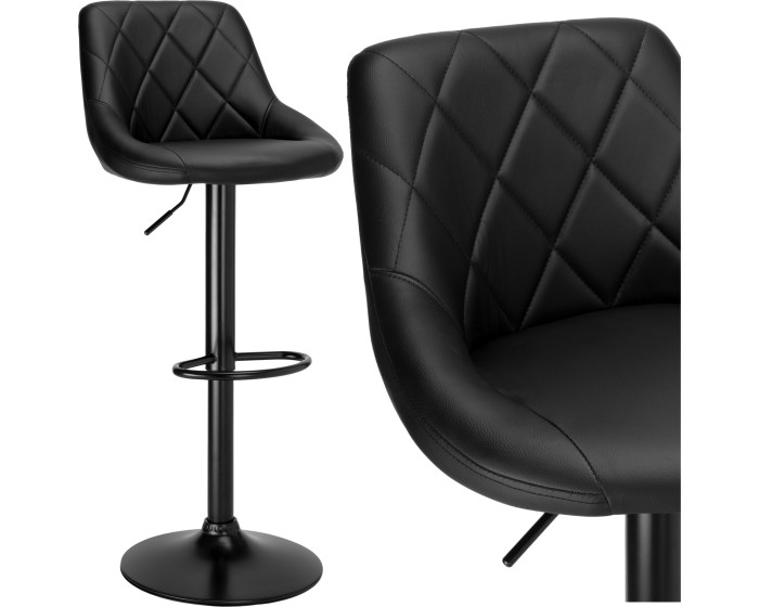 Barová židle CYDRO BLACK černá
