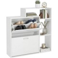 Výklopný botník ZEFIR 90 cm bílý