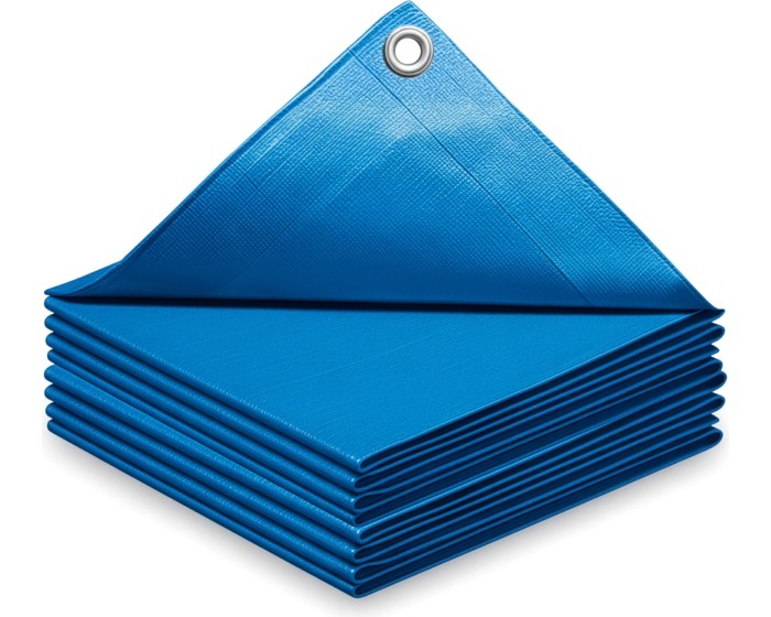 Krycí plachta na zahradní nábytek GRENTO 6x8 m 50g/m² modrá