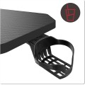 Herní stůl SHADOW GAMER 2.0 140 cm LED RGB černý