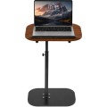 Nastavitelný odkládací stolek Neti 40 cm černý/ořech