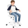 Otočná židle Junior bílá/šedá