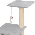 Škrabadlo pro kočky Rolf 92 cm šedé