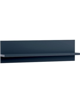 Nástěnná police Eleganzo 120 cm indigo