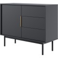 Komoda Viva 104 cm černá