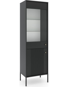 Vitrína Iseo 54 cm černá