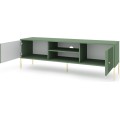 TV stolek Iseo II 154,5 cm zelený
