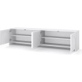 TV stolek Arco 204 cm bílý