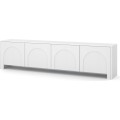 TV stolek Arco 204 cm bílý