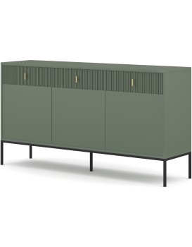 Komoda Maggiore 154,5 cm zlatá/zelená/zlatá