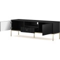 TV stolek Maggiore II 154,5 cm černý