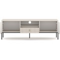 TV stolek Maggiore 154,5 cm kašmírový/černý/zlatý