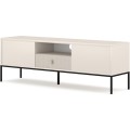 TV stolek Maggiore 154,5 cm kašmírový/černý/zlatý