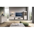 TV stolek Maggiore 154,5 cm kašmírový/zlatý