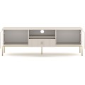 TV stolek Maggiore 154,5 cm kašmírový/zlatý