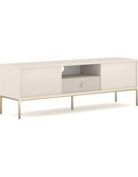 TV stolek Maggiore 154,5 cm kašmírový/zlatý
