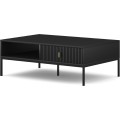 Konferenční stolek Maggiore 104 cm černý/zlatý