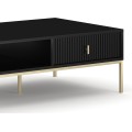 Konferenční stolek Maggiore 104 cm černý/zlatý II