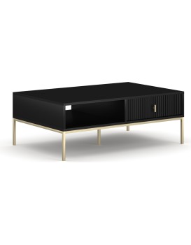 Konferenční stolek Maggiore 104 cm černý/zlatý II